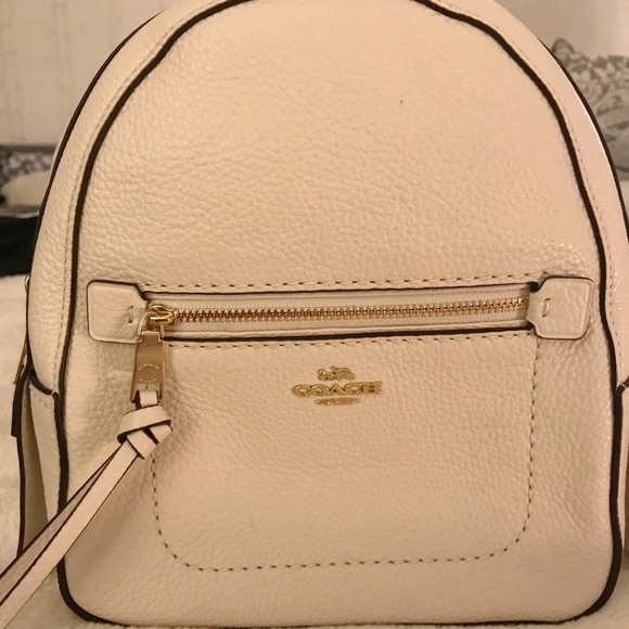 Coach Handbags - Coach Backpack with gold hardware.